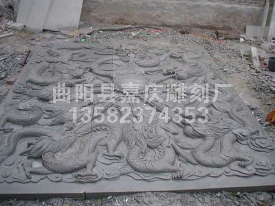 2010年给北京西联做的龙浮雕