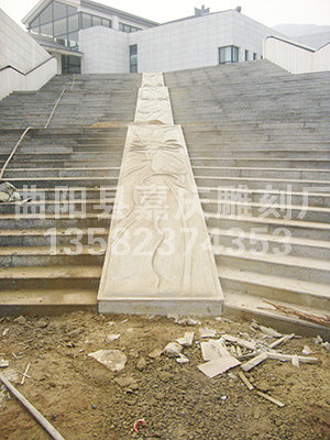 为北京顺义殡仪厂做的浮雕